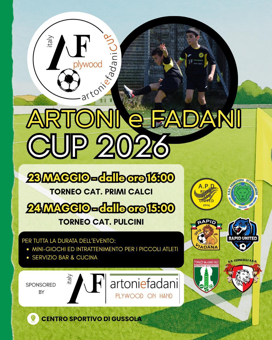 Copertina dell'Artoni e Fadani CUP 2026