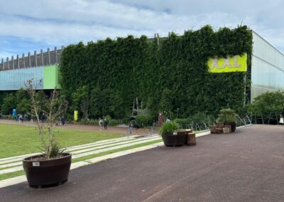 La fiera Carrefour International du Bois a Nantes.