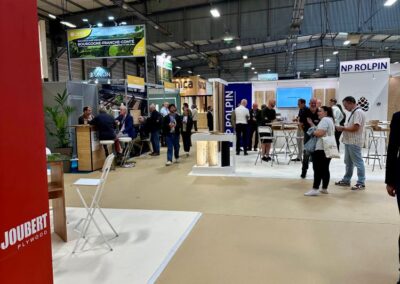 La fiera Carrefour International du Bois a Nantes.